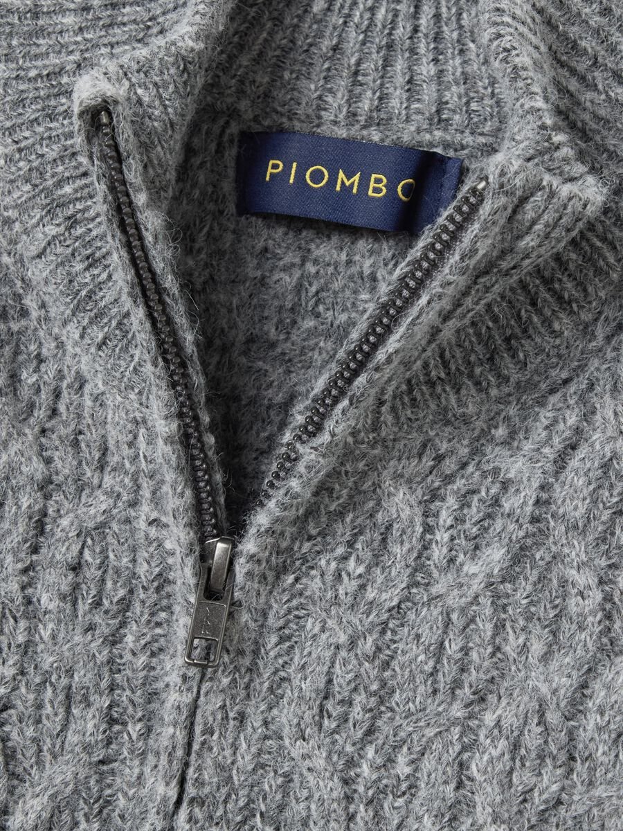Pullover half-zip a trecce_5