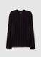 Ribbed pullover with round neckline_4