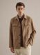 Brown pure linen blazer regular fit_3