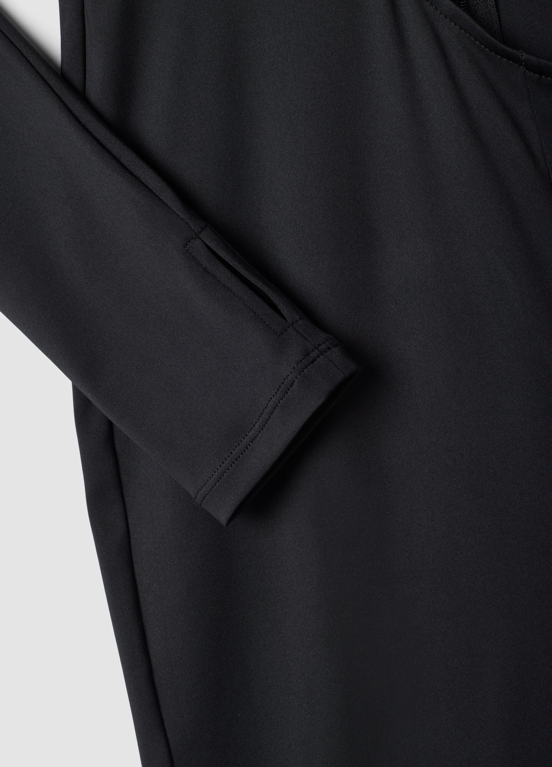 Cut-Out Bodysuit Black