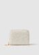 White Wallet with Zip_0