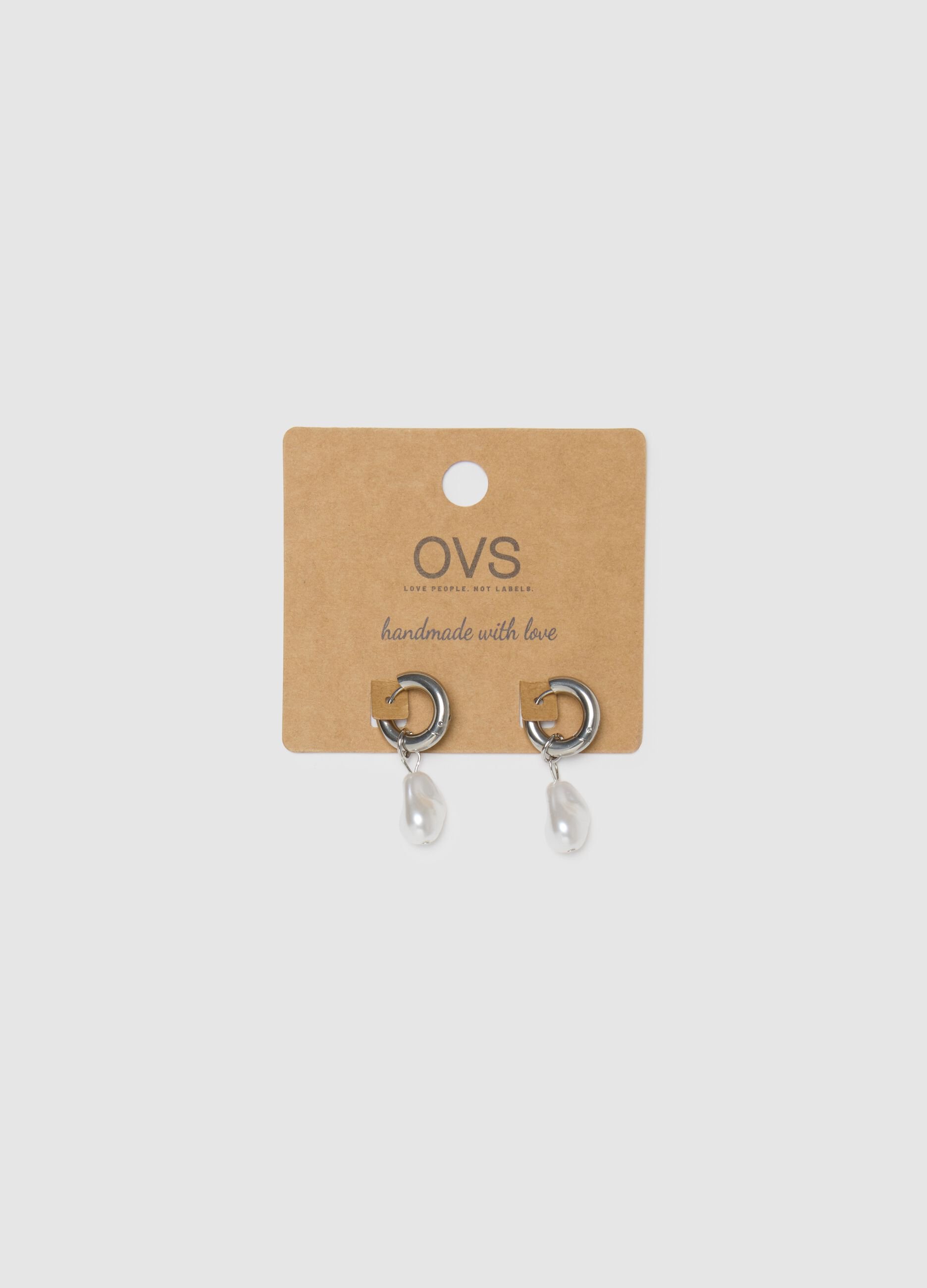 Multicolour Stainless Steel Drop Earrings