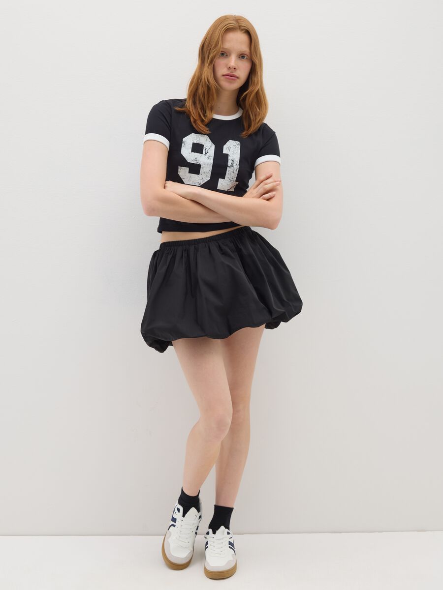 Women's multi-colour stretch cotton T-shirt_1