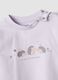Purple pure organic cotton crew-neck pyjamas_3