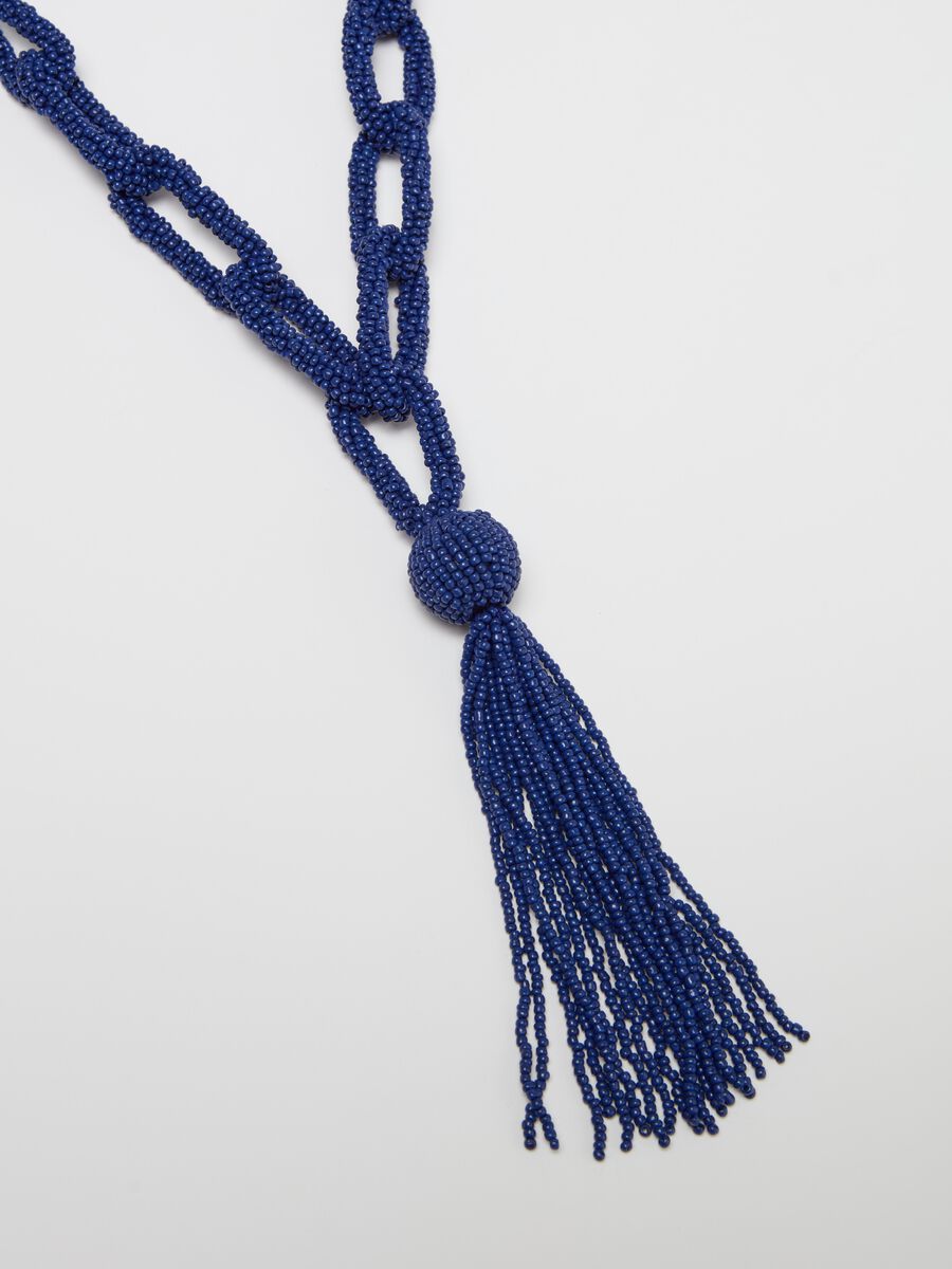 Chain necklace with beads_2