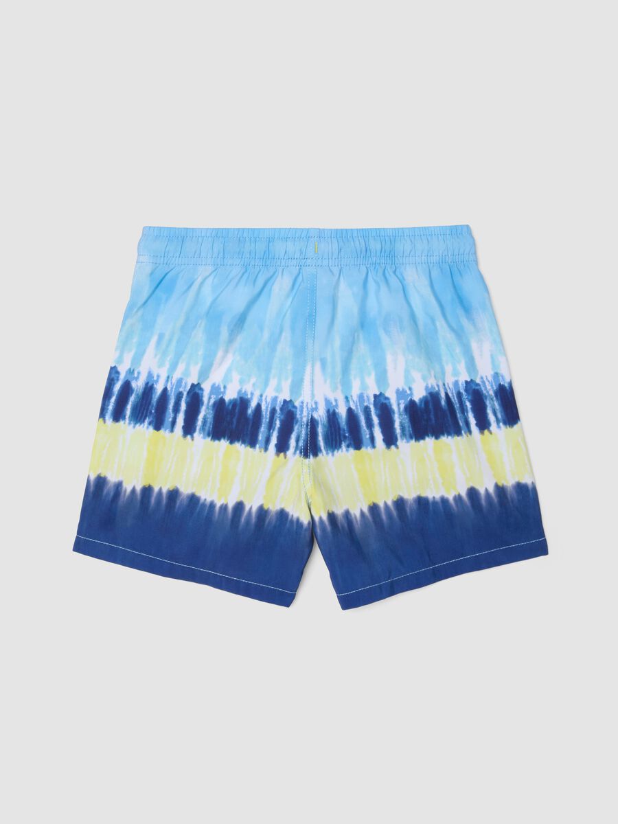 Boxer mare azzurro tie-dye con coulisse_1