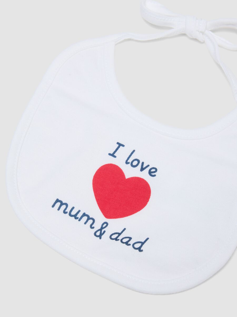 Unisex multicolour pure cotton bibs &ndash; 2-pack_1