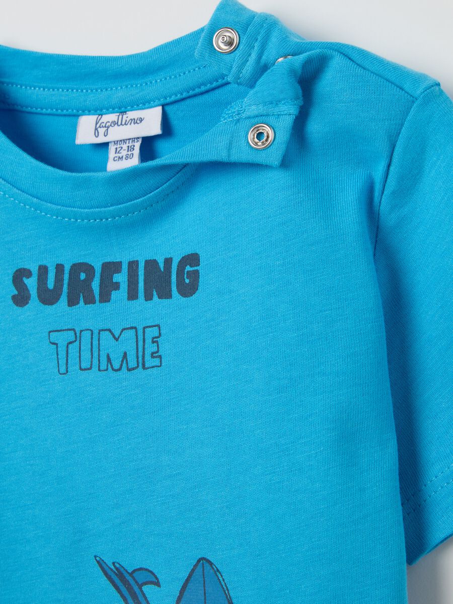 Cotton T-shirt with print_2