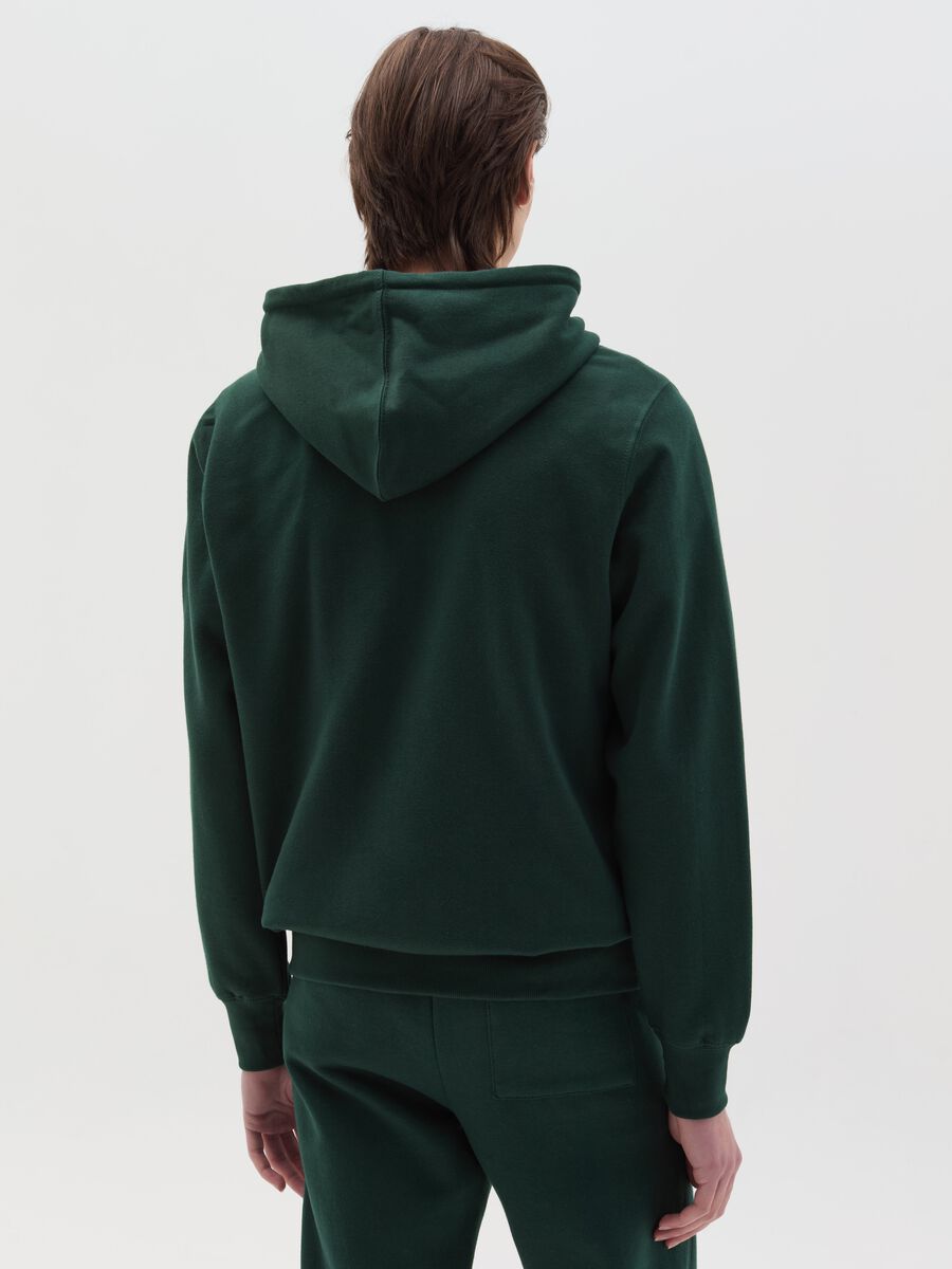 Full-zip plush hoodie_3