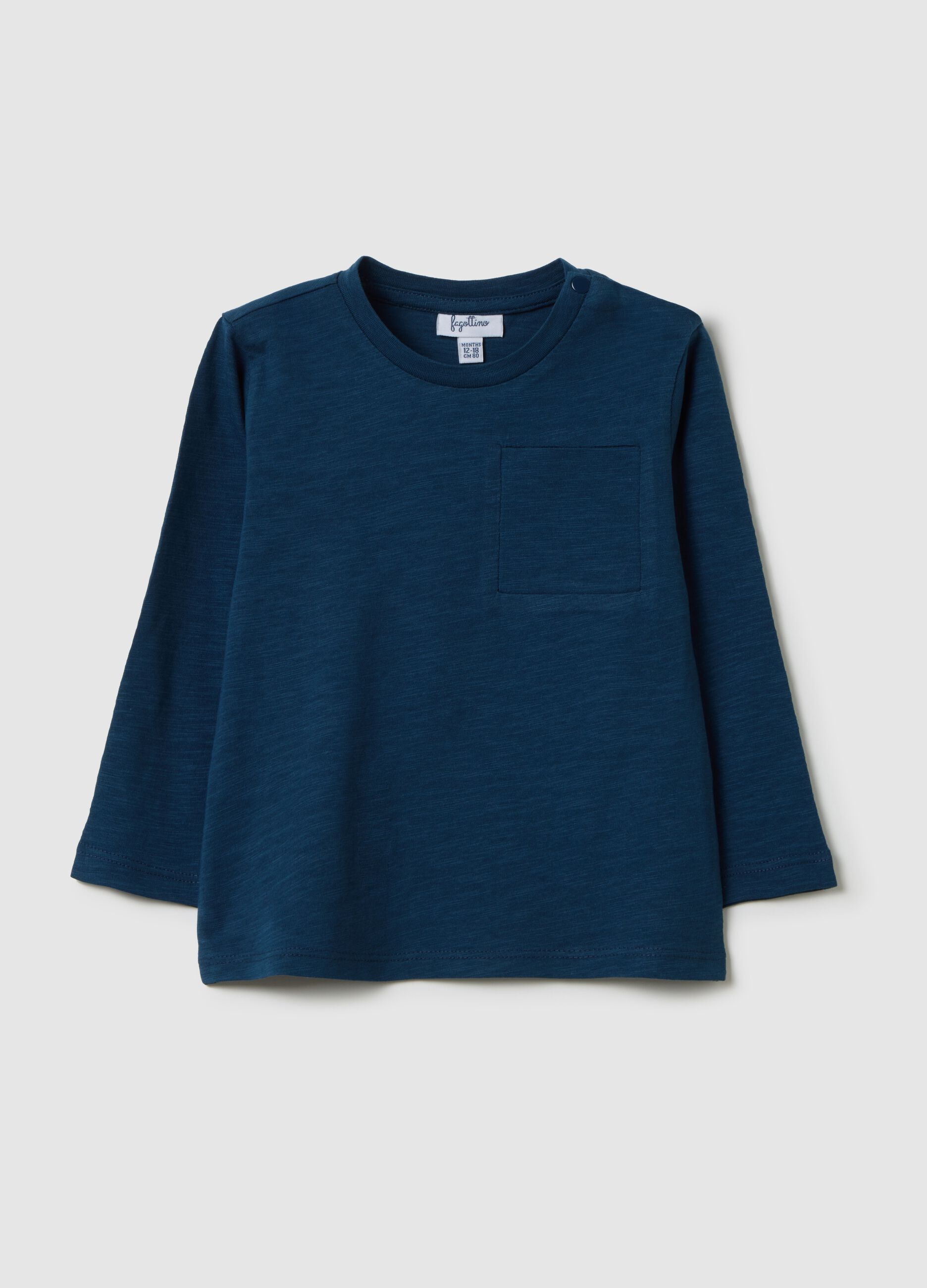 Children's Blue Pure Cotton Jumper