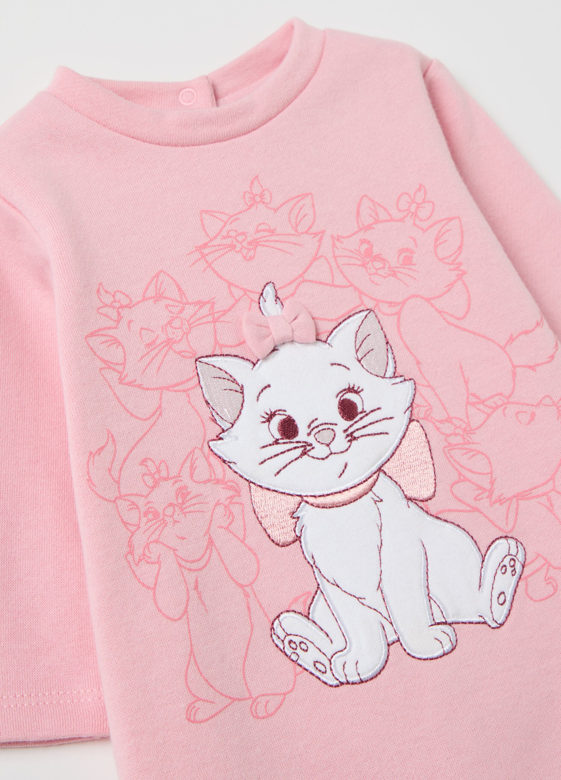 Cotton onesie with 102 Dalmatians embroidery