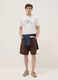 White pure cotton regular-fit printed T-shirt_1