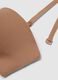 Beige balconette bra with removable padding_1