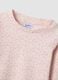 Pink slim-fit polka-dot stretch organic cotton top for baby girl_3