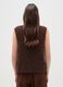 Brown Regular Fit Gilet_2