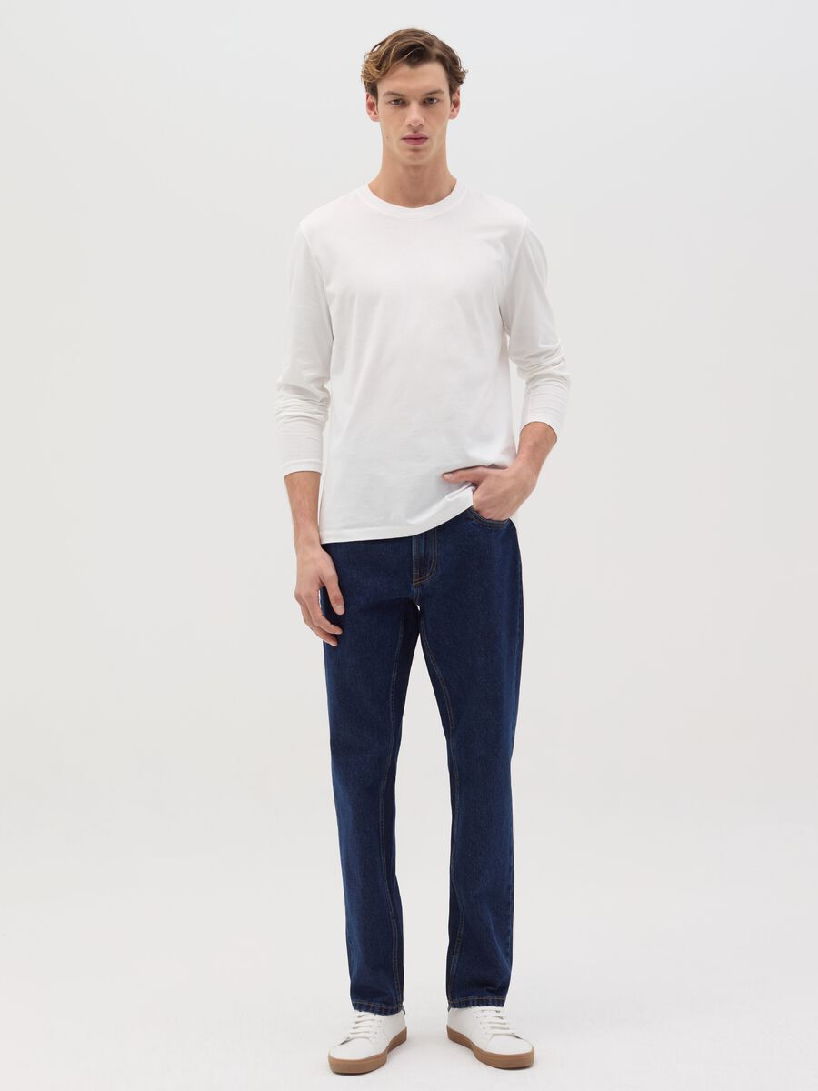 Regular-fit jeans with five pockets_0
