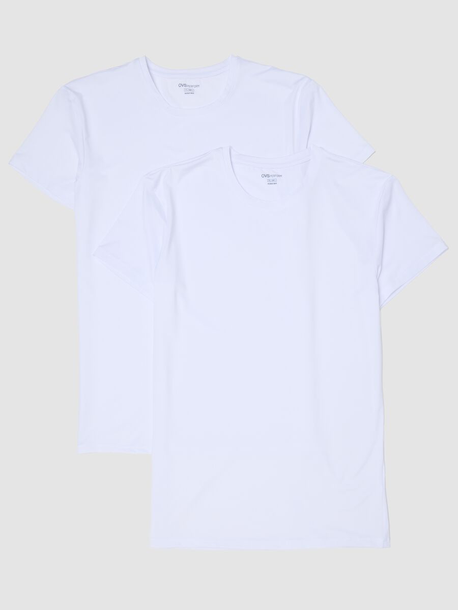 2-pack of white stretch T-shirts_0