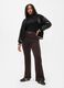 Flare-fit high-rise trousers in corduroy_5