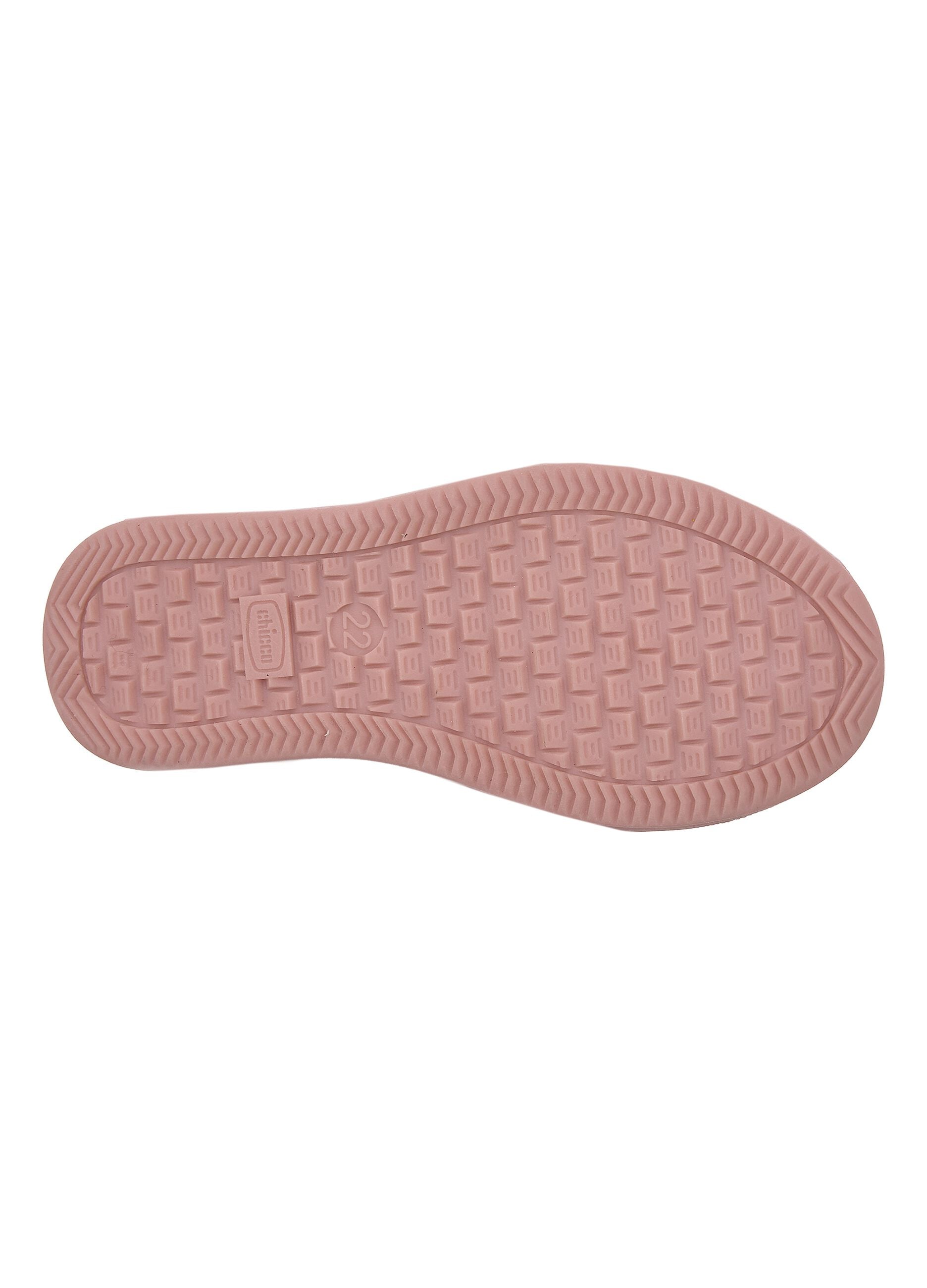 Pink Chicco trainers with velcro fastening