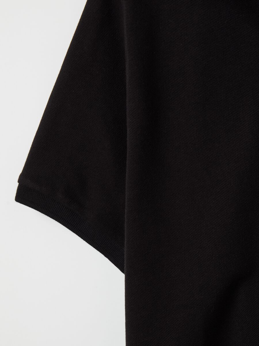Polo shirt in organic cotton piquet_5