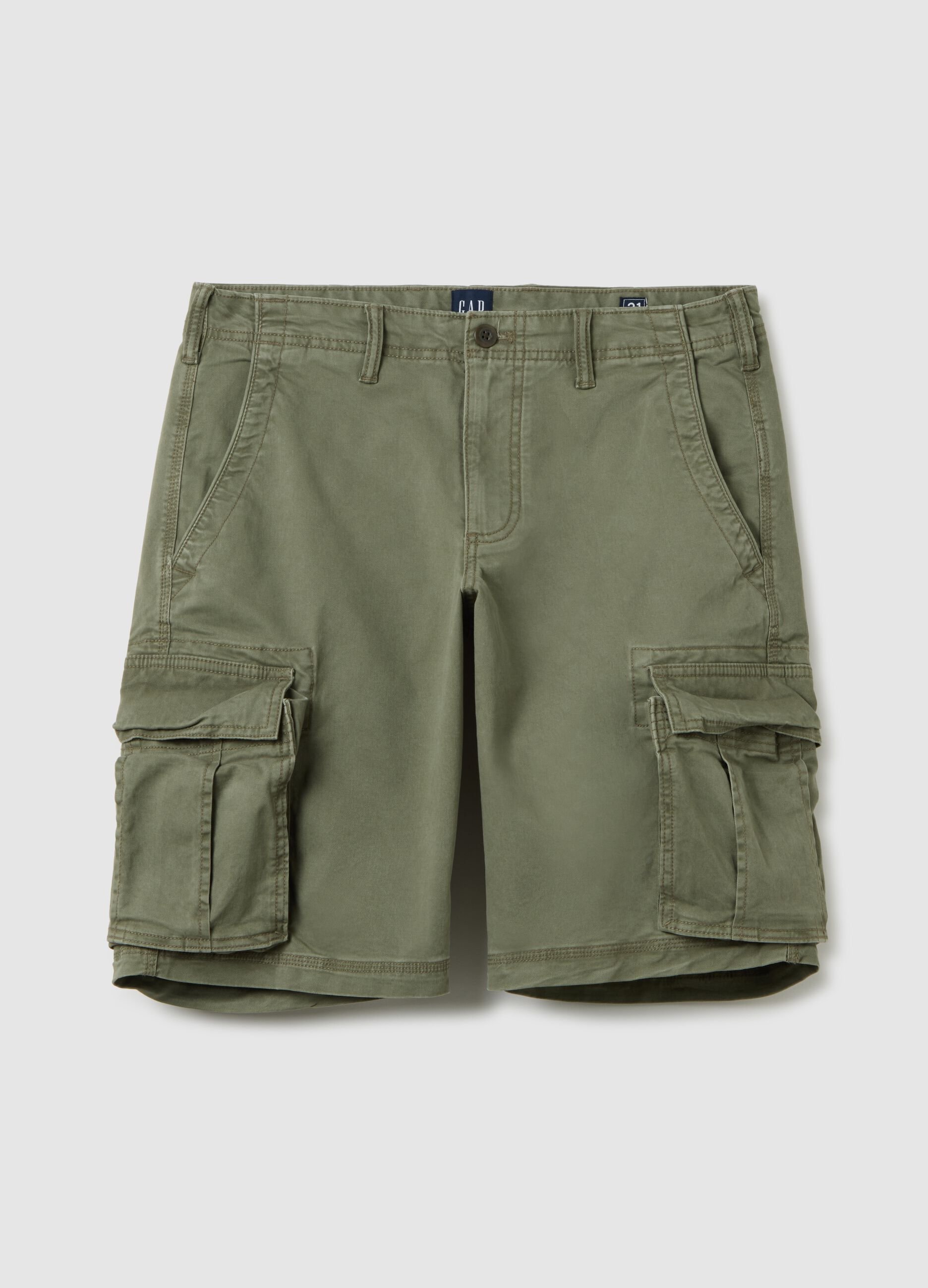 Bermuda cargo in cotone e Lyocell