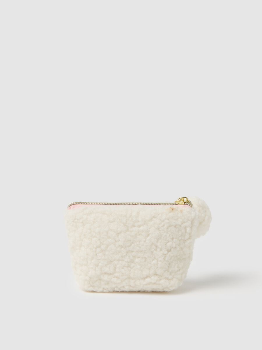 Multicolour clutch with teddy bear_1