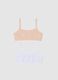 Girls' Multicolor Comfortable Cotton Bra Pack with Stretch_0