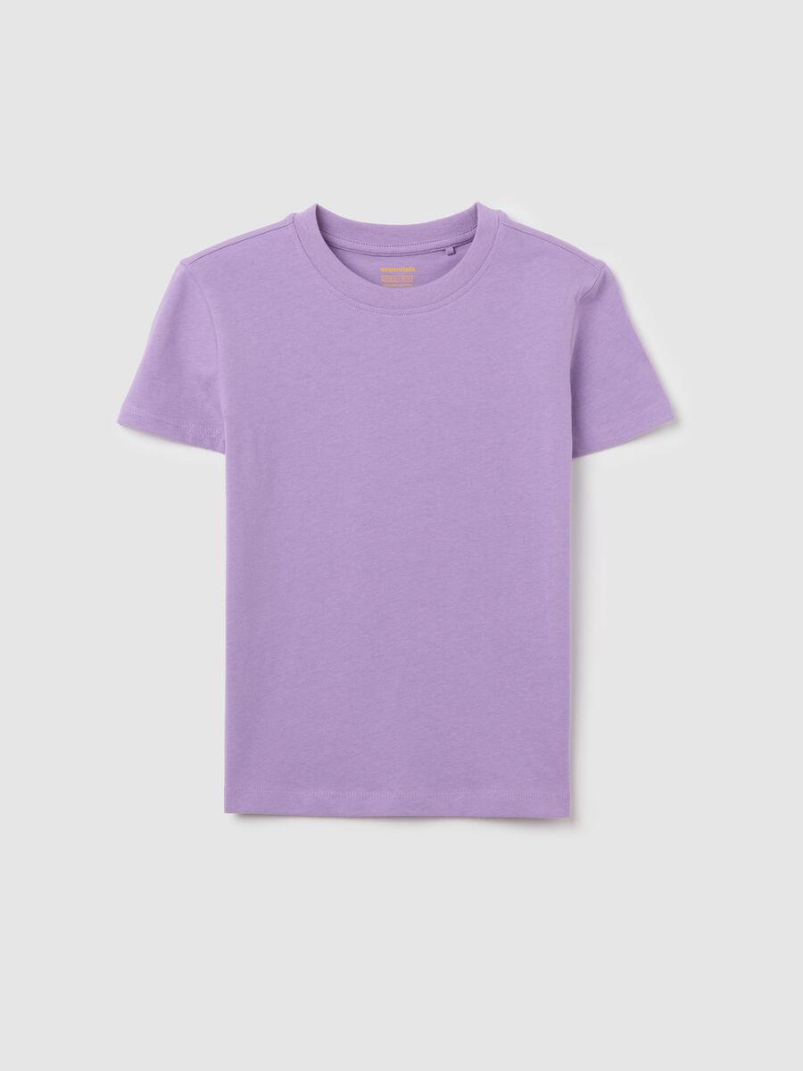 Short Sleeve V-neck Organic Cotton T-shirt_3