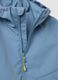 Light blue oversized hooded zip-up jacket for boys_2