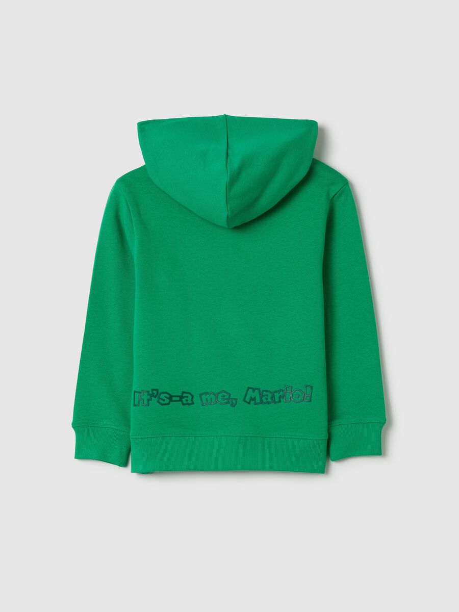 Sweatshirt with hood and Super Mario™ print_1