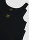 2-pack of black crew-neck vests in pure organic cotton_1