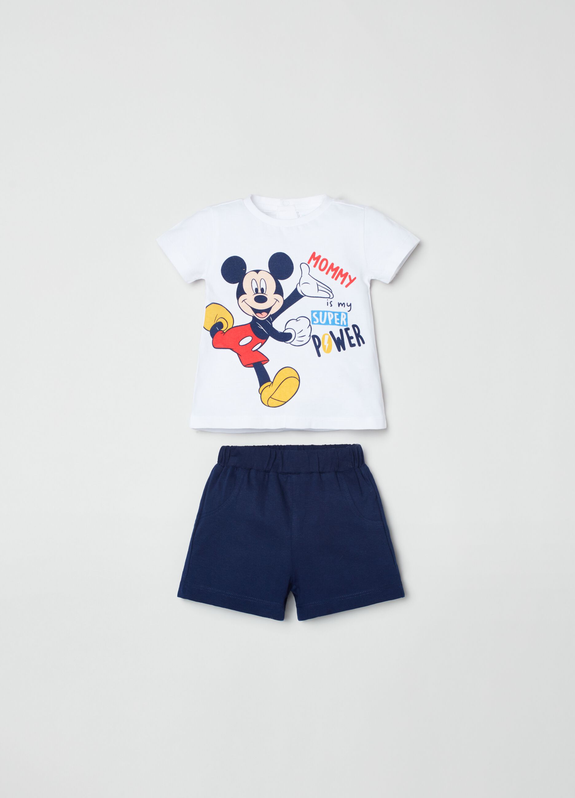 Set t-shirt e shorts Disney Baby Topolino_0