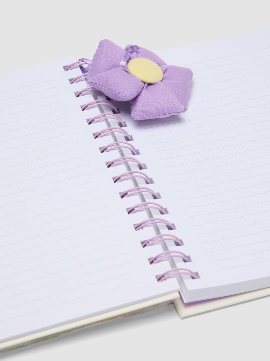 Set cancelleria multicolor con blocco note decorato_1