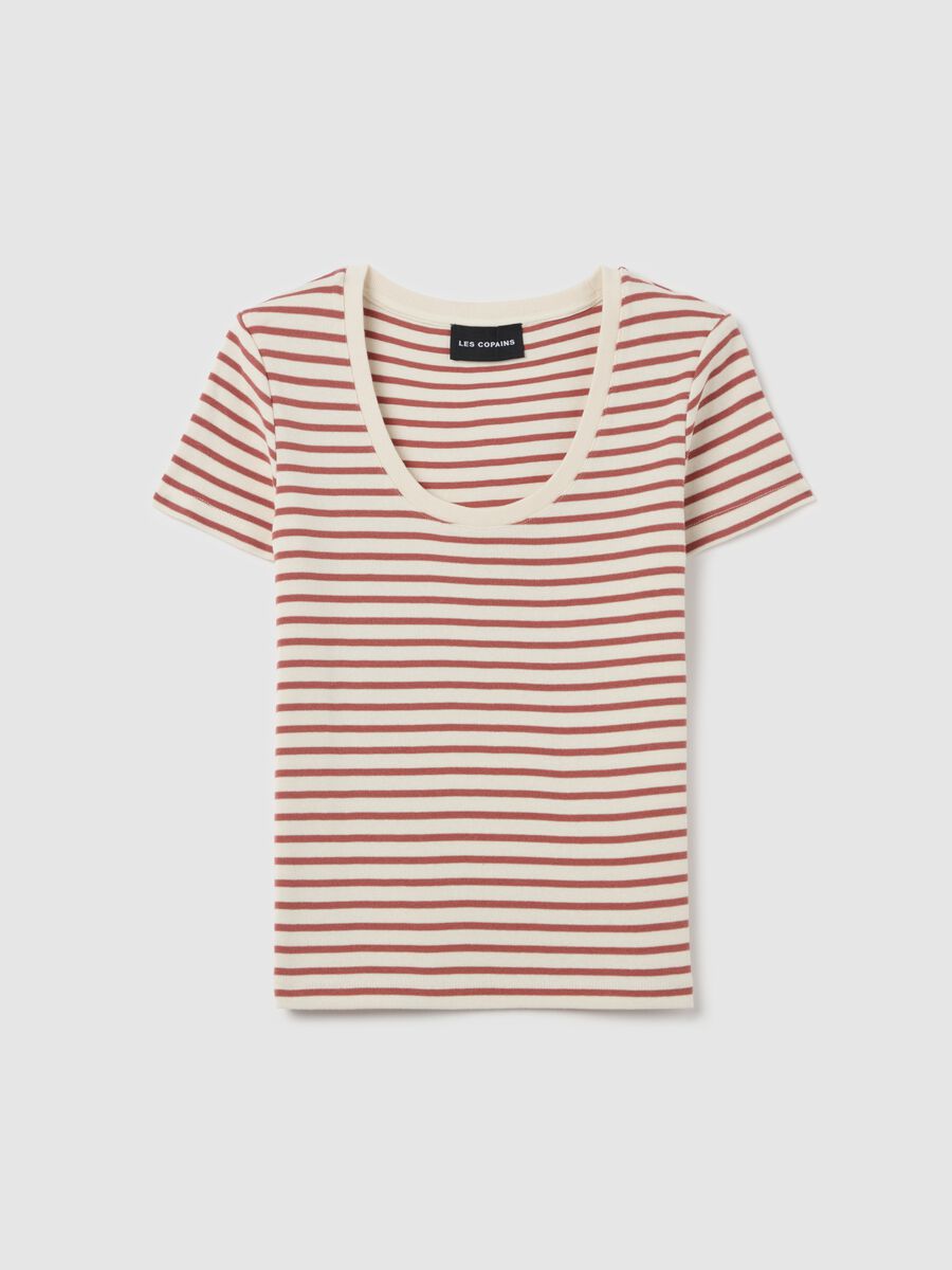 Striped cotton T-shirt_4