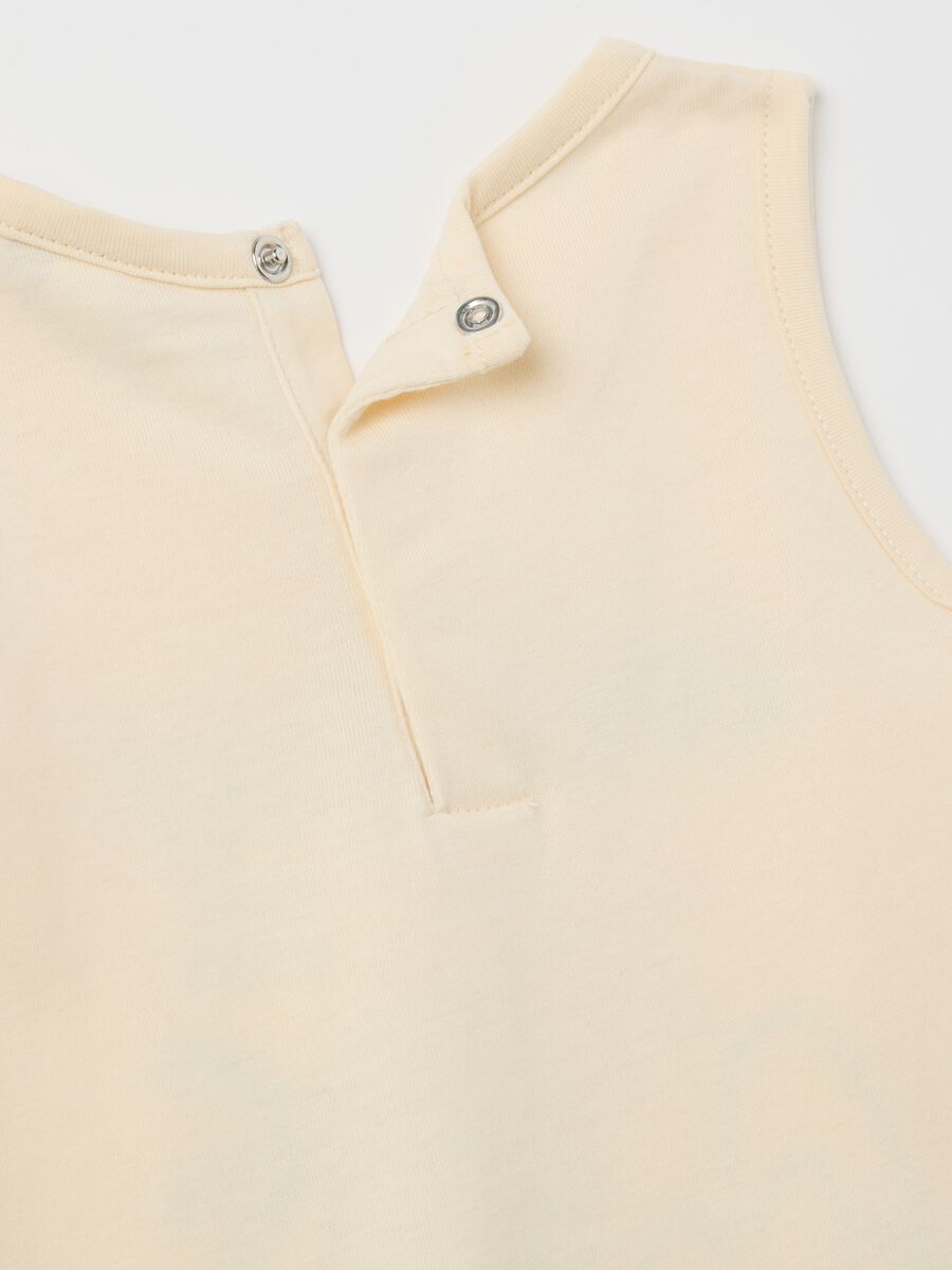 Cotton racerback vest with print_3