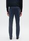 Slim Fit Blue Cotton Chino Trousers_2