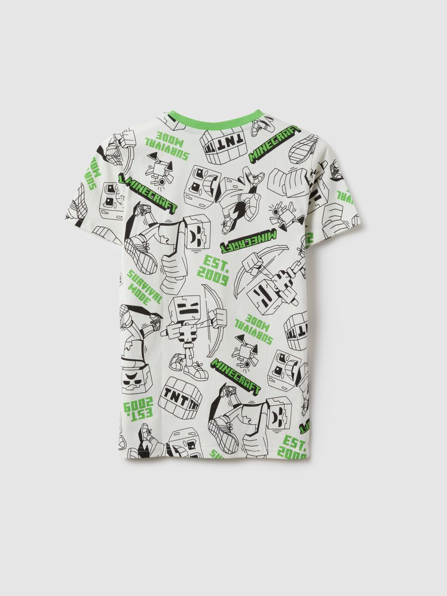 Children's multicoloured pure cotton t-shirt regular fit with print_1