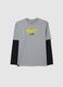 Multicolour pure cotton oversized jumper for boys_0
