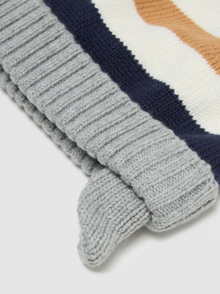 Multicolour Pure Cotton Children's Hat_1