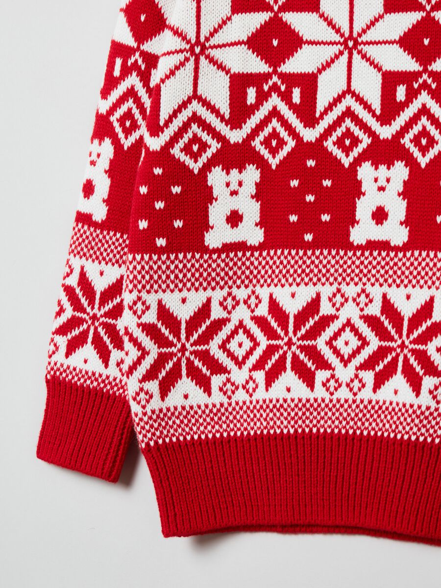 Pullover con lavorazione Fair Isle_2