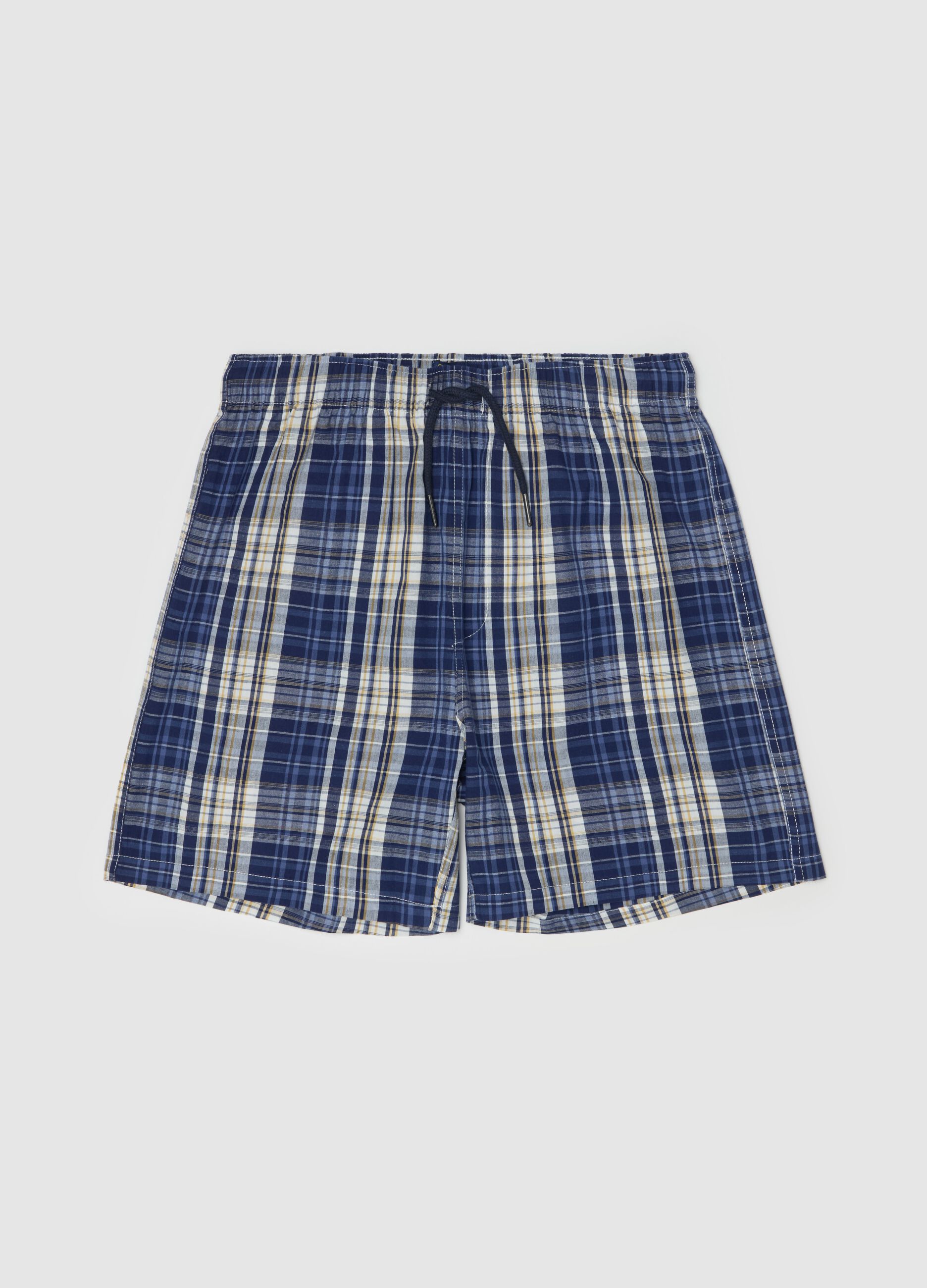 Shorts pigiama in cotone fantasia