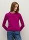 Pink pure wool regular fit sweater_1