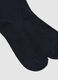 Black long Christmas cotton blend socks_2