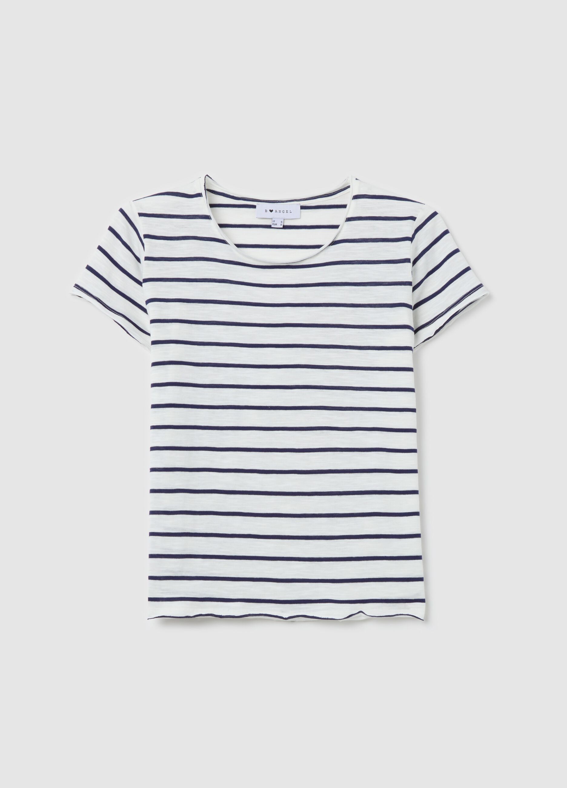 T-shirt in slub jersey