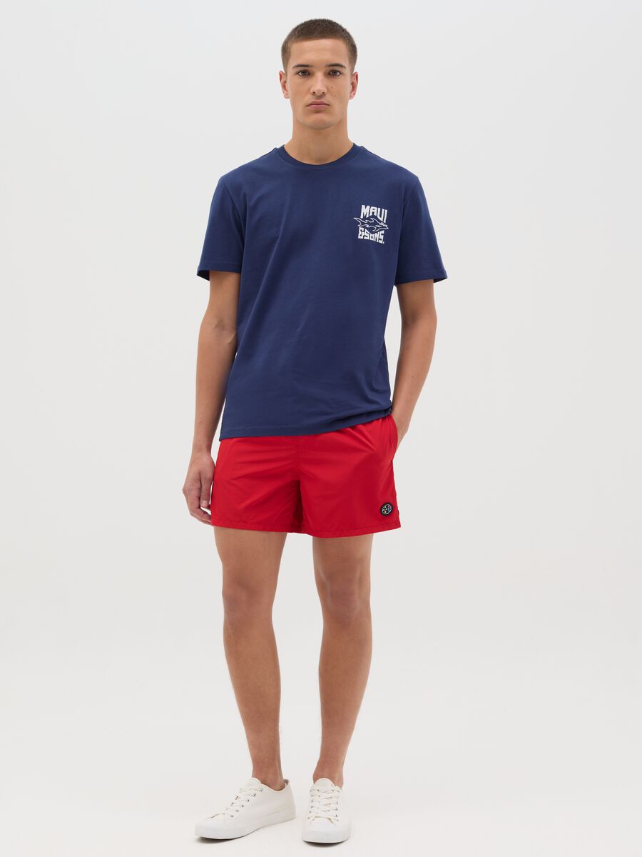 Maui Red Swim Shorts_0