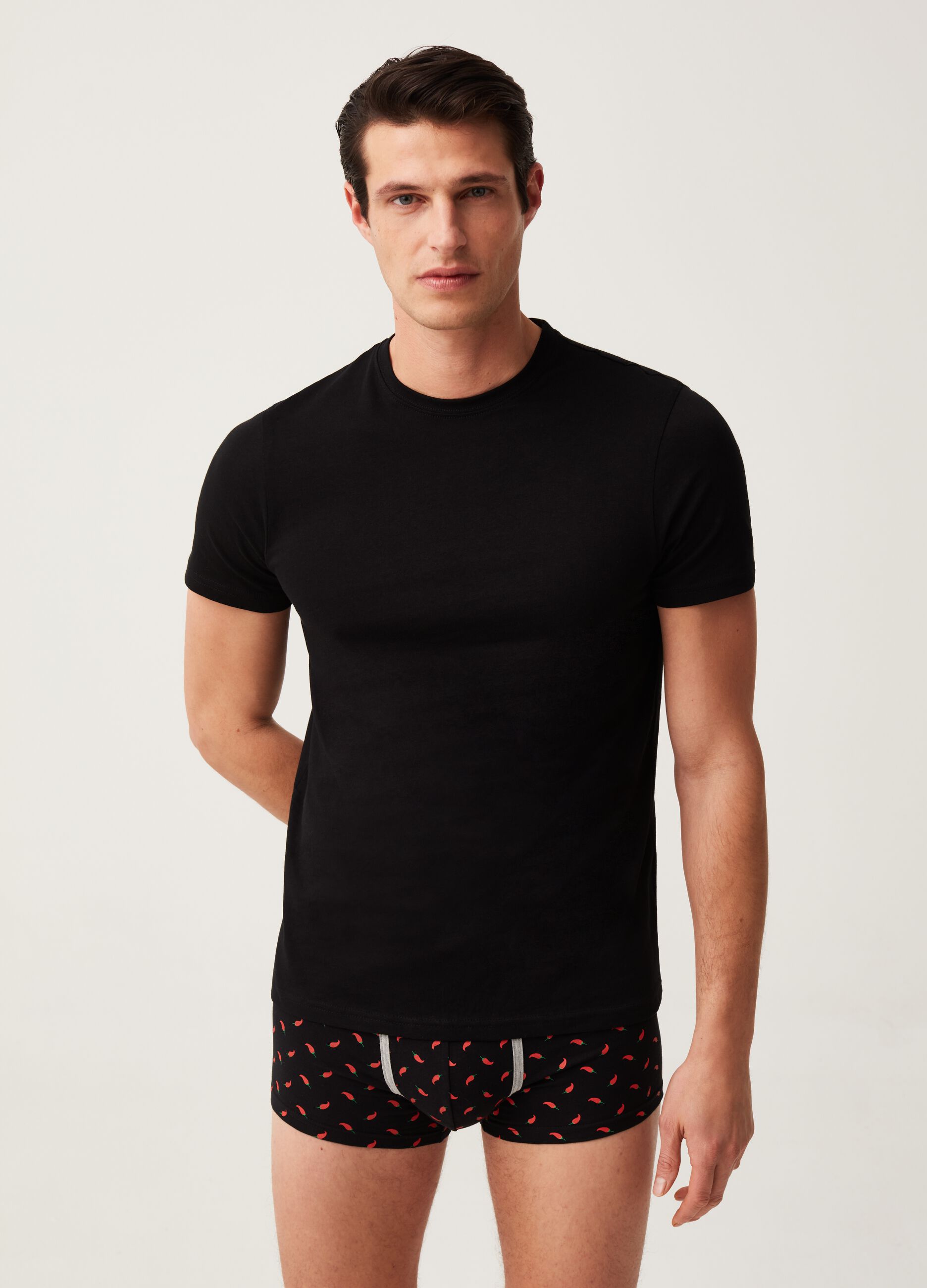 Tripack boxer cotone bio stretch fantasia_0