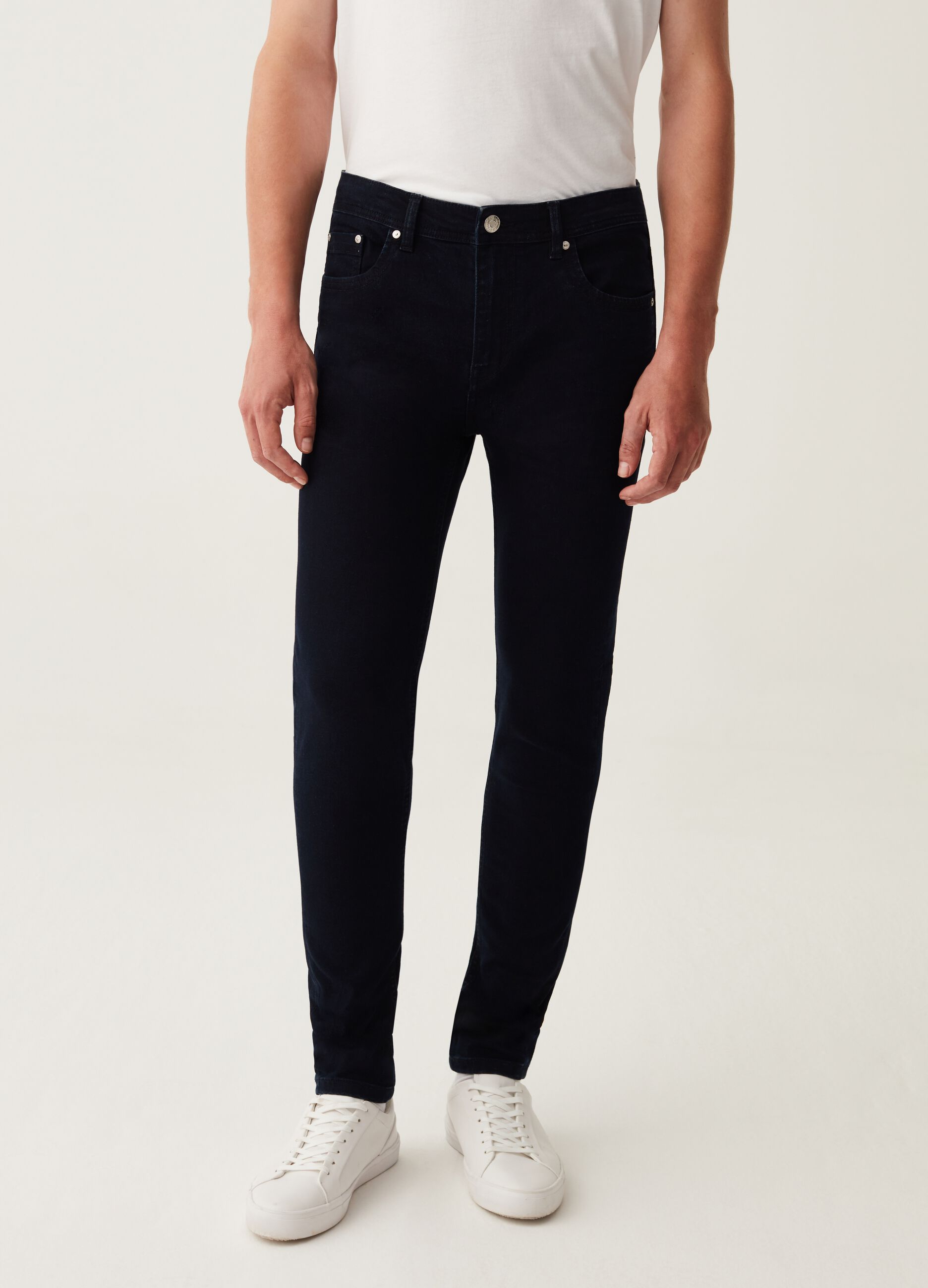 Jeans super skinny fit cinque tasche_1