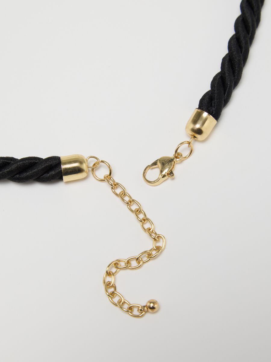 Women's multicolour iron necklace with details_2