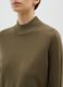 Green turtleneck regular fit sweater_3
