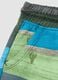 Multicoloured striped pure cotton shorts for boys_3